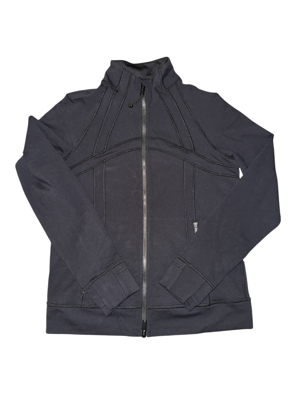 Lululemon Define Track Jacket Luon Black Size 8 NWT Full Zip Athleisure
